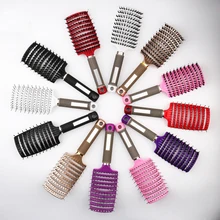 

Detangling Hair Brush Scalp Massage Comb Bristle Nylon Wet Curly Detangle Comb Pro Salon Hairdressing Tool Baby Hair Accessories
