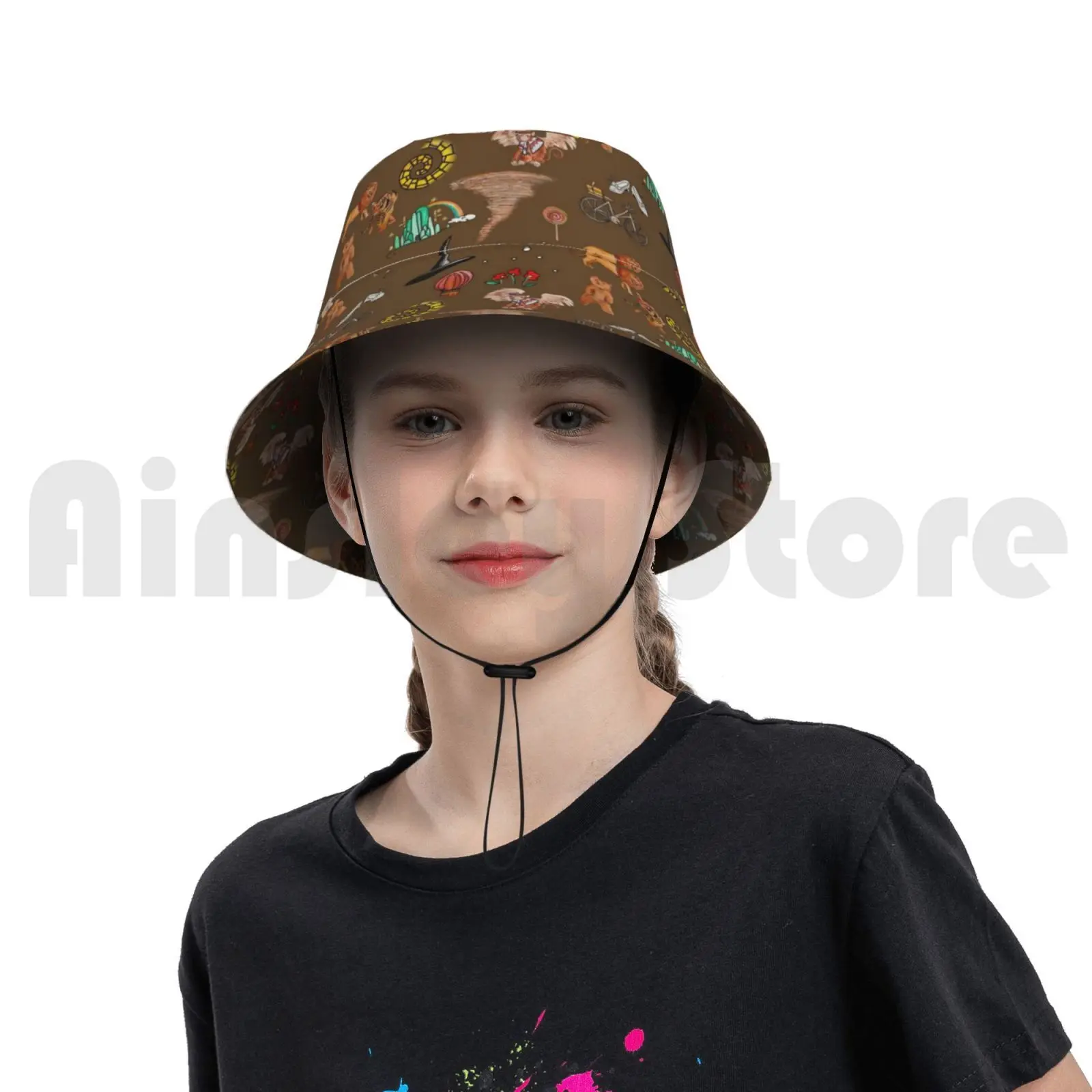 Sun Hat Tornado Slippers Brick Road 