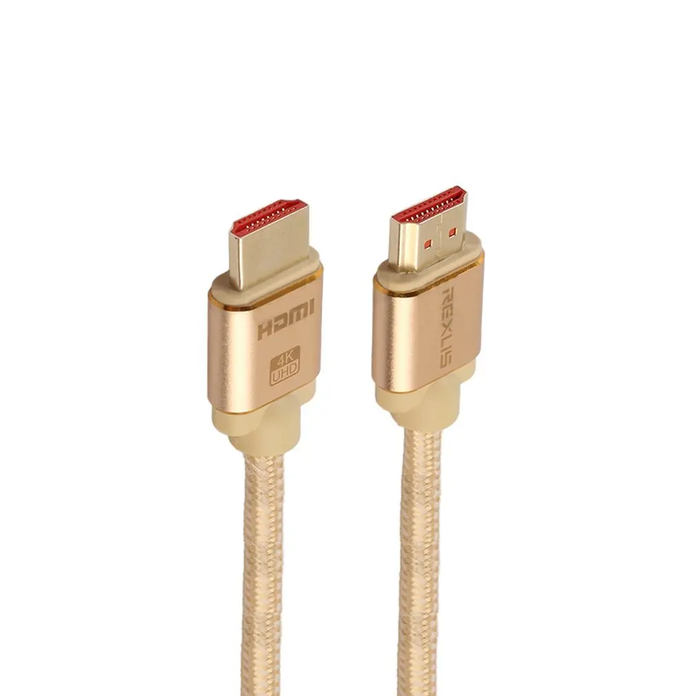 HDMI2.0 4K 1080P HDMI кабель прочный позолоченный HDMI кабель 3D металлический разъем для телевизора lcd ноутбука проектора компьютера