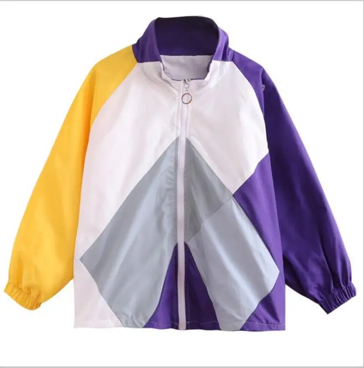 Jacket A Детская одежда в стиле хип-хоп; куртка; топы; Укороченное пальто; повседневные штаны для бега для девочек; Джаз; танцевальный костюм; одежда - Цвет: Jacket A