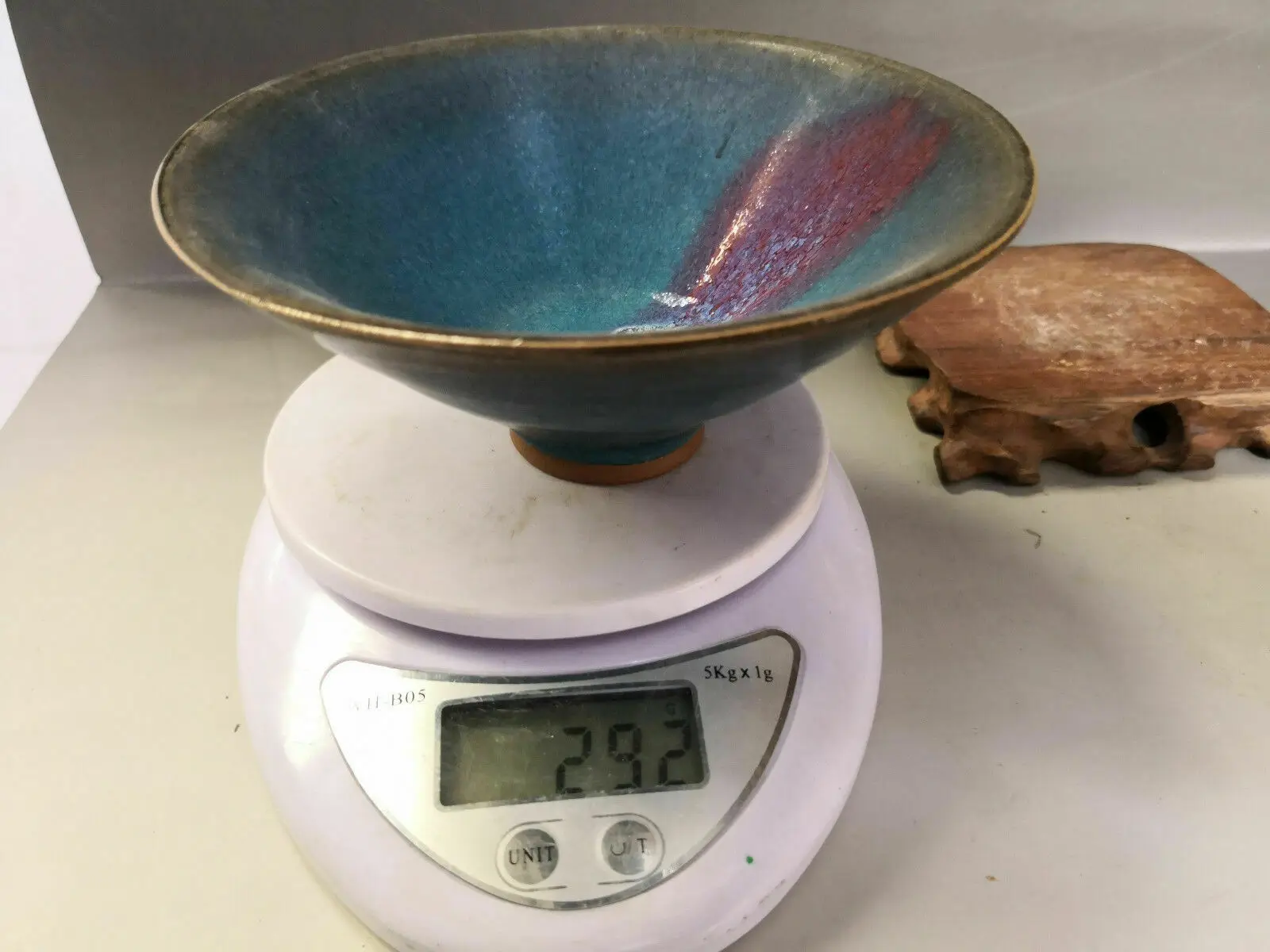 Chinese old porcelain Jun kiln porcelain bowl 6