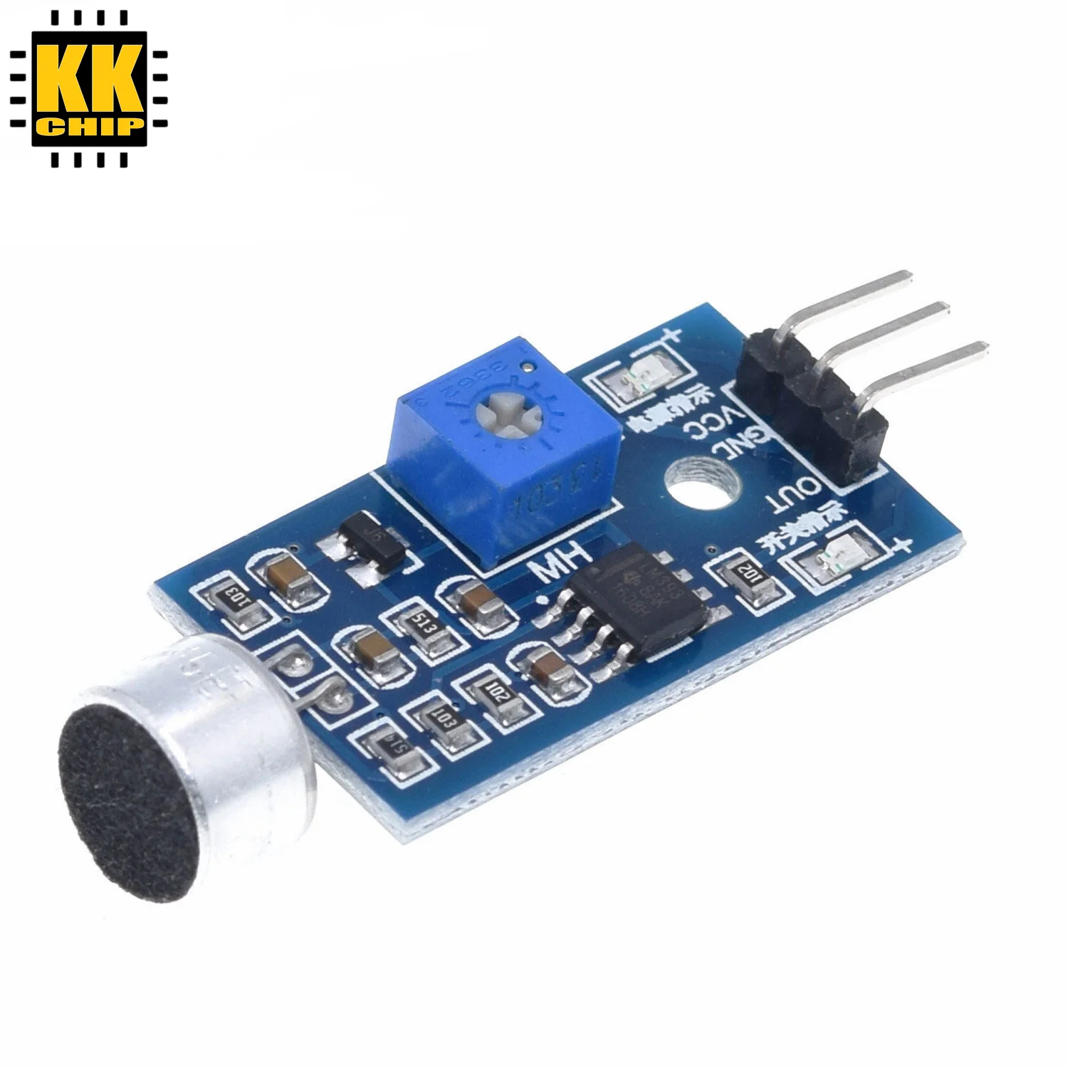 

KKCHIP Sound Detection Sensor Module Sound Sensor Intelligent Vehicle For Arduino Drop Shipping Wholesale