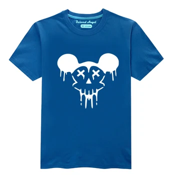 

Baby Clothes 3D Print Luminous Boys T Shirt White Short Sleeve Tops Children Kids T-Shirt Girls Casual Summer Tops Tee 3-15 Year