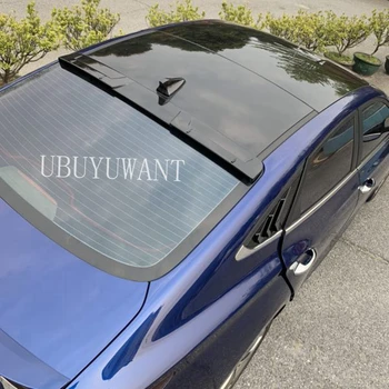 

UBUYUWANT For Hyundai LAFESTA 2017-2020 Rear Roof Window Spoiler Black Car Boot Lip Wing Decoration Car Styling For LAFESTA
