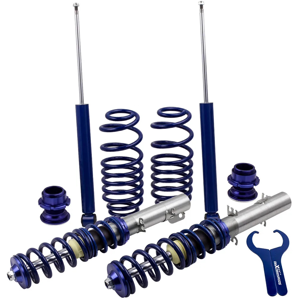 Coilovers Regolabili Per Vw New Beetle 9 C1, 1 C1 Kit Di Ammortizzatori Per Abbassamento Della Sospensione Ammortizzatori A Molla Elicoidale Sospensio