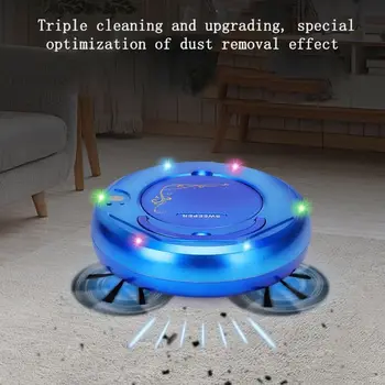 

Multifunctional Intelligent Automatic Smart Robotic Rechargeable Dry Sweep Vacuum Cleaner Robot Home Floor Sweeping Home