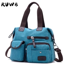 RUWB, роскошные сумки, женские сумки, дизайнерская Холщовая Сумка для девушек, для отдыха, путешествий, через плечо, сумки для женщин, для улицы, сумка-тоут