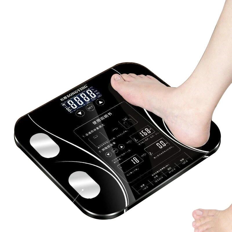 

Smart Body Fat Scale LCD Digital Wireless Phone Receive BMI Weight Monitor Health Analyzer Fitness Lose Weight Tools Scales