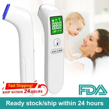 

New Non-Contact Infrared Thermometer Forehead Ear Thermometer Digital Clinical Instant Temperature Infrared Scanner