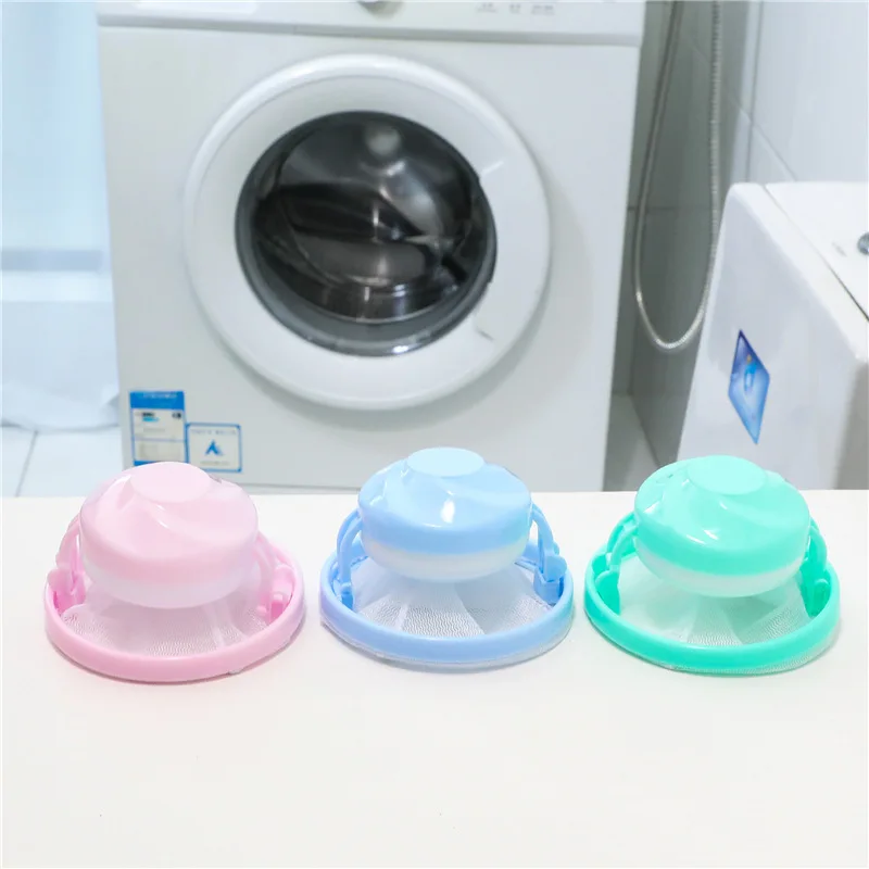 

Floating washing machine hair remover filter bag creative hair filter hair remover laundry ball