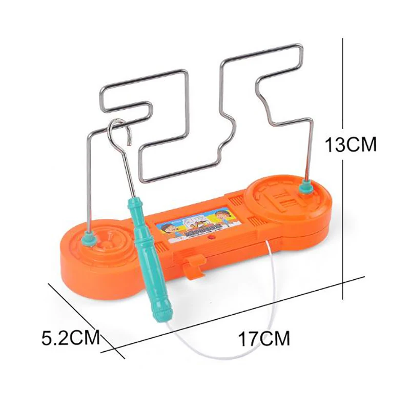 1pcs Education Collision Electric Shock Toy Science Experiment Toys for Children Touch Maze Game Party Funny | Игрушки и хобби
