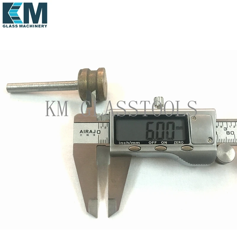 Abrasive Wheel, Grinding Wheel Diamond Grinding Head FA edge Thickness 3mm-19mm For glass Diameter 20mm Shank diameter 6mm
