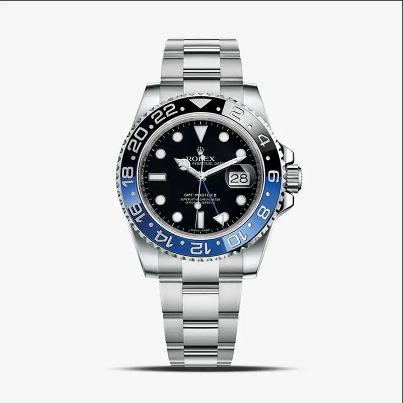 

Rolex- Datelog Series Ladies Men's Automatic Mechanical Watch Stainless Steel Waterproof GMT Watches Gift 2307