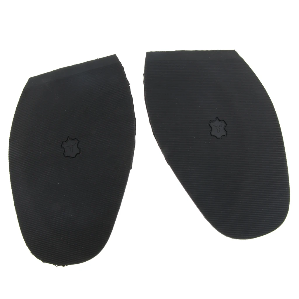 Rubber Glue On Half Soles Anti Slip Shoe Repair Tips Pad Replacement Black Half Outsole Replacement DIY Mat Cushion Forefoot Pad