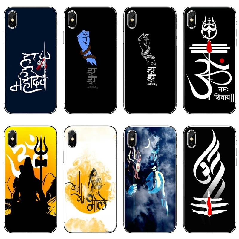 India Mahakal Shiva Transparent phone Case For Samsung Galaxy A7 A5 A3 J7 J5 Prime pro J3 2018 2017 2016 2015 | Мобильные телефоны