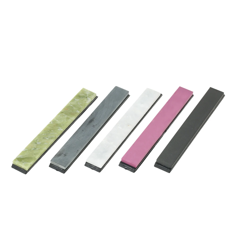 

Hot 5pcs/set Knife Sharpener Stone Kitchen Tools Gadgets Whetstone Set Grindstone for Knife Sharpeners Stone for Fixed-angle