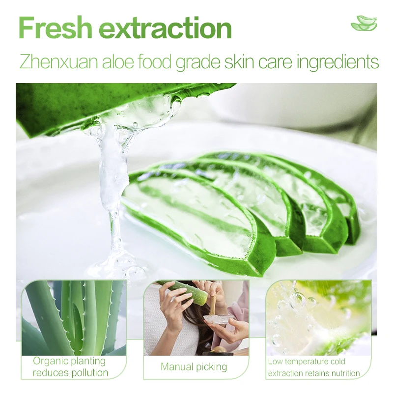 Aloe lotion liquid summer hydrating and pore refining skin beauty essence refreshing nourishing oil control female
