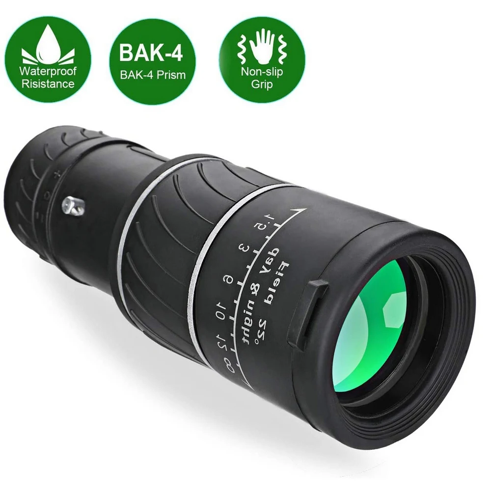 

40X60 Binoculars with Night Vision BAK4 High Over Monocular Telescope Plastic Binoculars for Outdoor Sport Camping Traveling