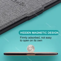 Kindle Case For All-New Kindle 10th J9G29R 6 Cal 2019 wydany magnetyczny inteligentny materiałowa osłona skórzany futerał ochronny 6