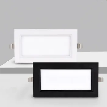 

LED panel recessed downlight 12W 18W square LED downlight super bright energy saving AC110V 220V home indoor lighting