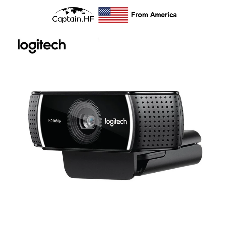 

US Captain Serious Streaming Full Stereophonics Auto Focus Webcam with Hyper-Fast HD 720p at 60fps