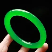 Высокое качество Зеленый жадеитовый браслет красивое круглое адвокатское сословие с украшением в виде кристаллов браслет красивый женский жадеит ювелирные изделия