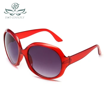 

2020 New Trendy Sunglasses For Women Classical Simple Mirror Goggle With Big Frame For Female Brand Vintage Sun Glasses