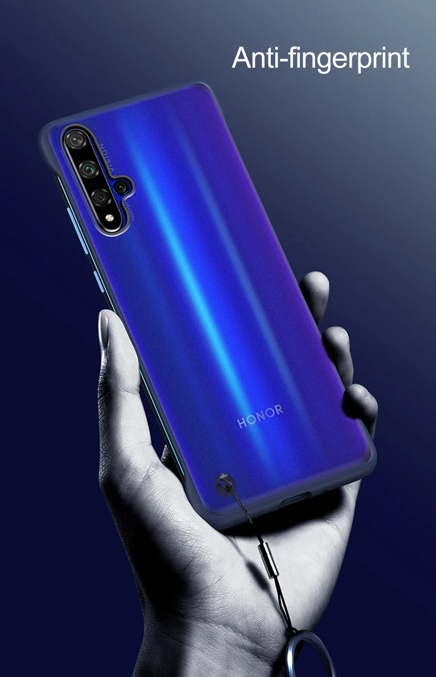 Бескаркасный бампер чехол для huawei Honor 20 20i 10i View 20 9X 8X Max 8C чехол прозрачный задняя крышка телефона для Honor 20 Pro чехлы