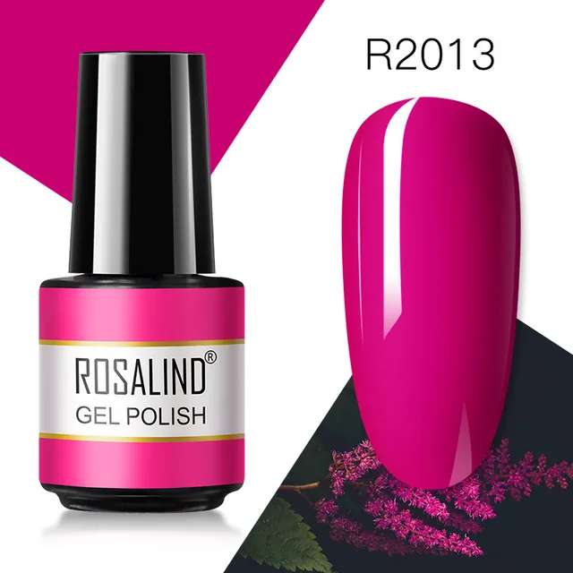 ROSALIND Gel Nail Polish 7ML Matte Base Top Coat For Soak Off Gel Polish UV LED Gel Semi Permanent Varnishes Design Nail Art RAR2013