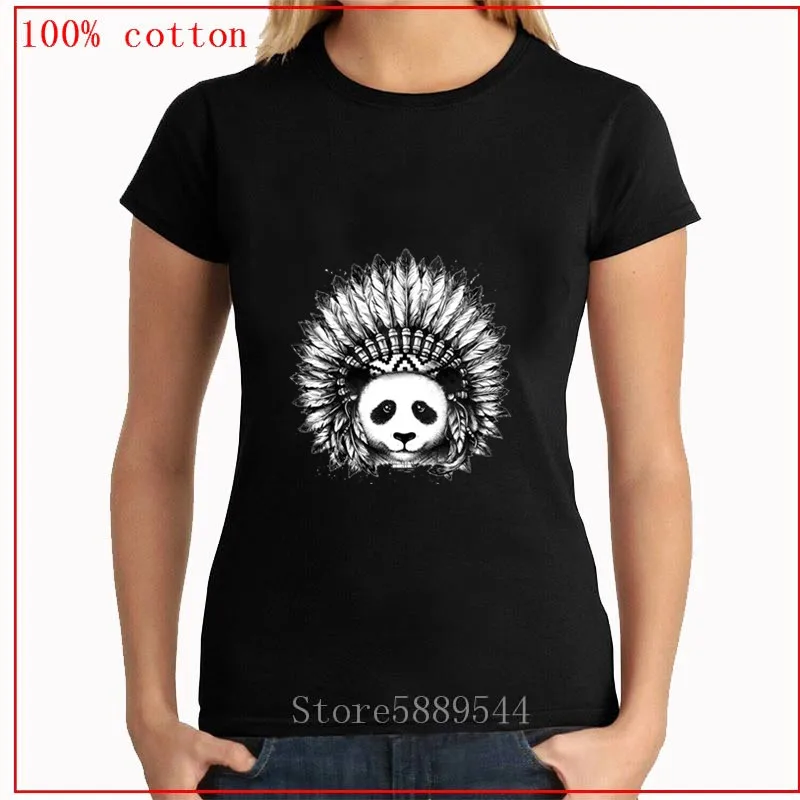 panda t shirt women's india