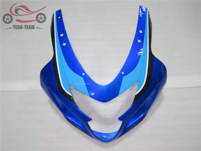 Бесплатные пользовательские Обтекатели для кузова для Suzuki K4 2004 2005 GSXR750 04 05 GSXR 600 750 синий белый ABS пластик обтекатель мотоцикла