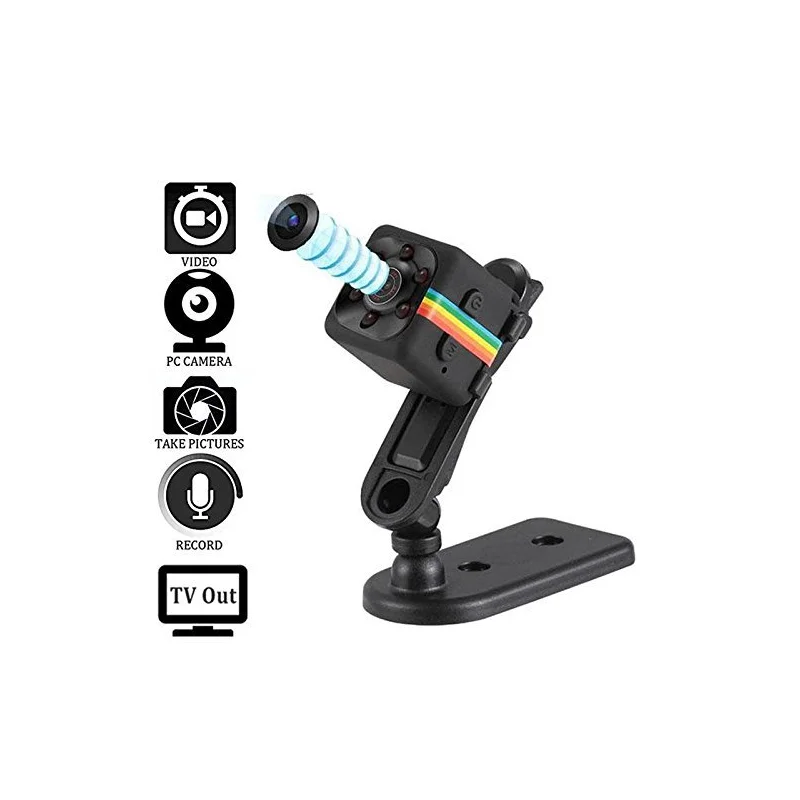 Sq11 Mini Macchina Fotografica HD 1080P Sensore di Visione Notturna di Movimento della Videocamera