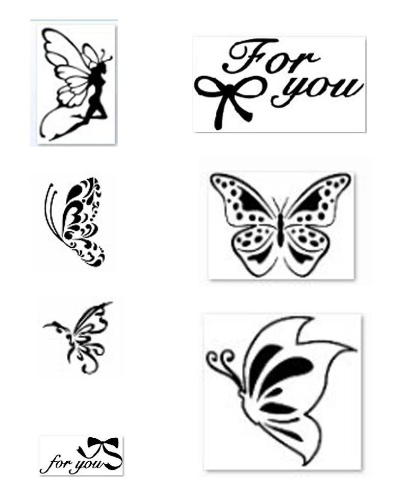 Transparent Handmade Soap Stamp, Various of Butterfly Pattern, Animal Acrylic Soap Making Chapter, Custom Stamps, Birthday Gif