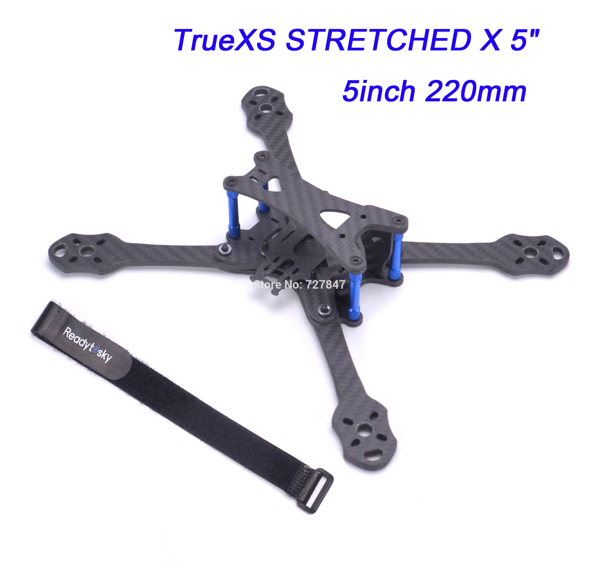 

NEW TrueXS STRETCHED X 5" 5inch 220mm FPV Racing Quadcopter Drone Frame with 4mm Arm For AstroX FPV Freestyle Racing Drone