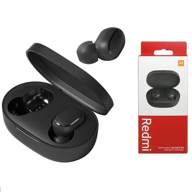 Оригинальная гарнитура Xiaomi Mijia Redmi Airdots 2 Tws Bluetooth 5 0 пространственная печать с