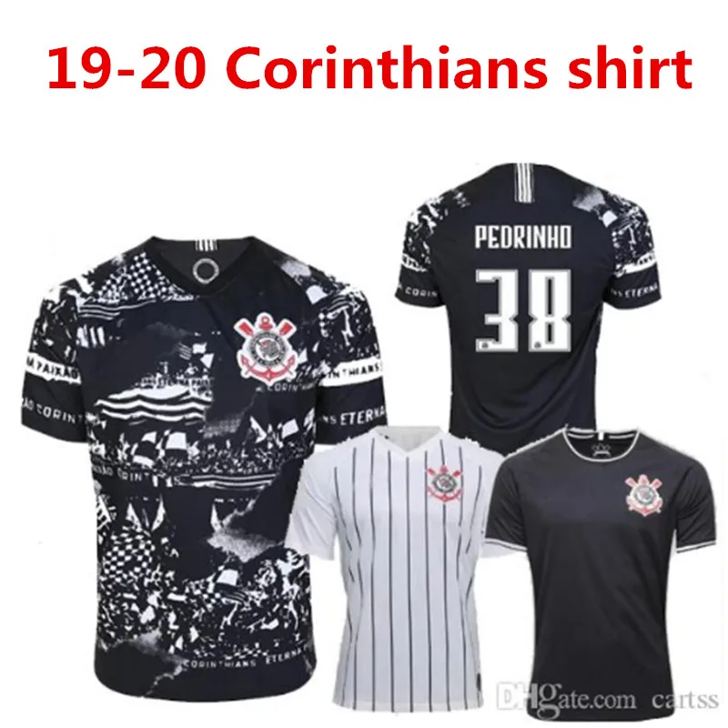 Corinthian jersey soccer RODRIGUINHO Corinthianss JO JADSON M. GABRIEL KAZIM, футболка для клуба PEDRINHO высшего качества