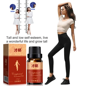 

Height Increasing Essential Oil Medicine Body Grow Taller Essential Oil Promote Bone Growth Foot Health Care Products