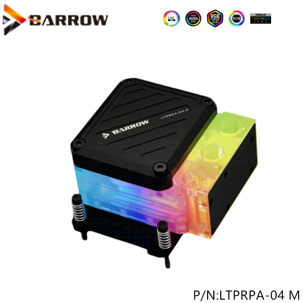 Barrow AMD platform POM/Acrylic CPU cold head 10w pump box integrated LTPRPA-04 M | Компьютеры и офис