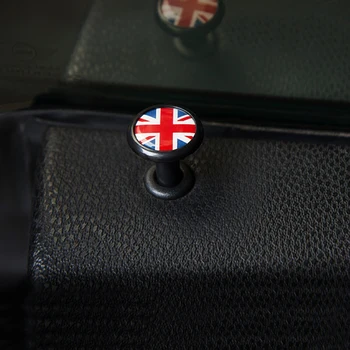 

2pcs Car Window Door Lock Pin Cover Sticker For Mini Cooper JCW S One R55 R56 R60 R61 F54 F55 F56 F60 Countryman Car Accessories