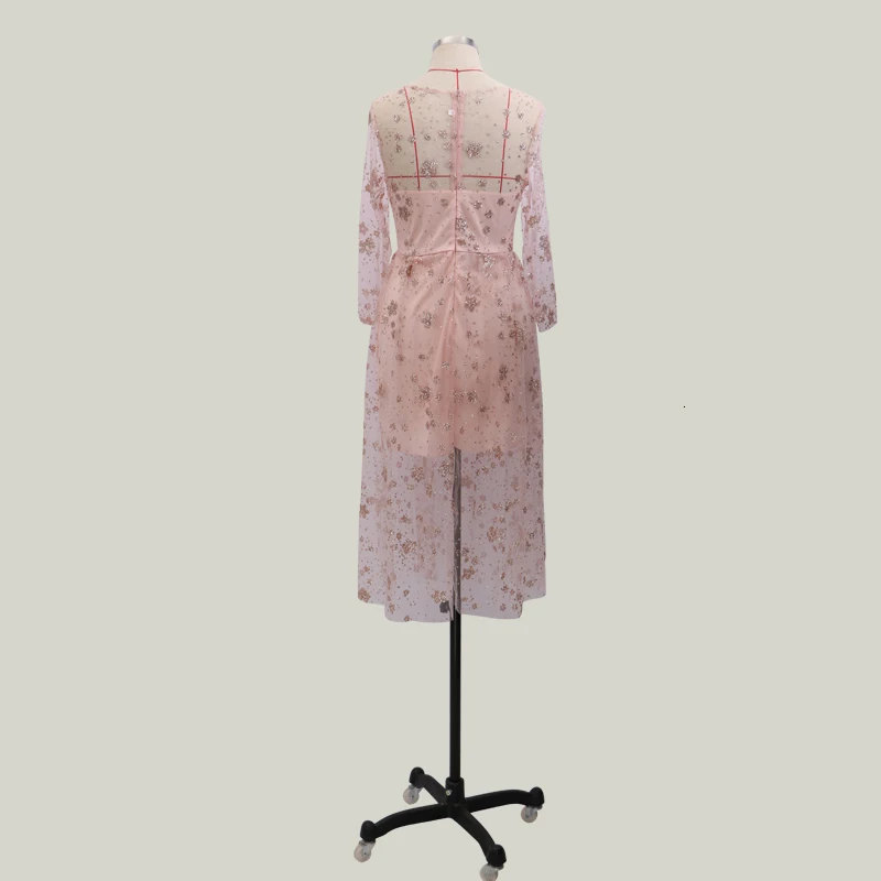 Mishow высокое качество Rosa delusion вечернее платье 2019 трапециевидной формы для женщин