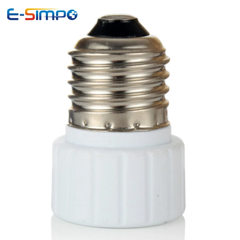 E27 к GU10 фарфоровая лампа база конвертер 100-250 В AC универсальный Винт Разъем керамический материал конвертер адаптер