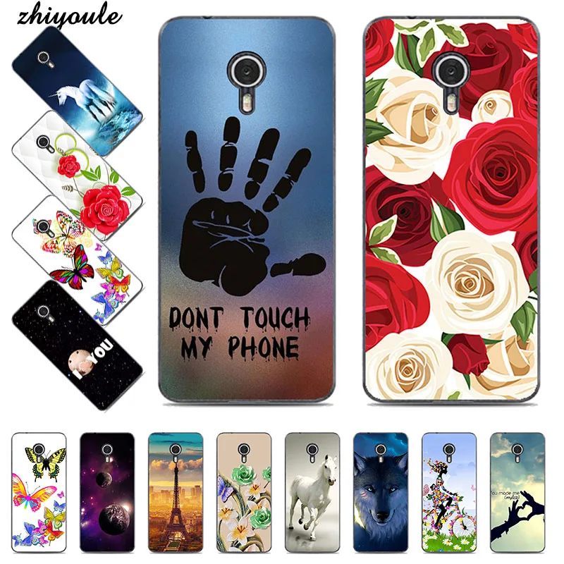 Мягкий чехол s для телефона Vodafone Smart N9 Lite VFD620 с рисунком розы и волка 5 34 дюйма
