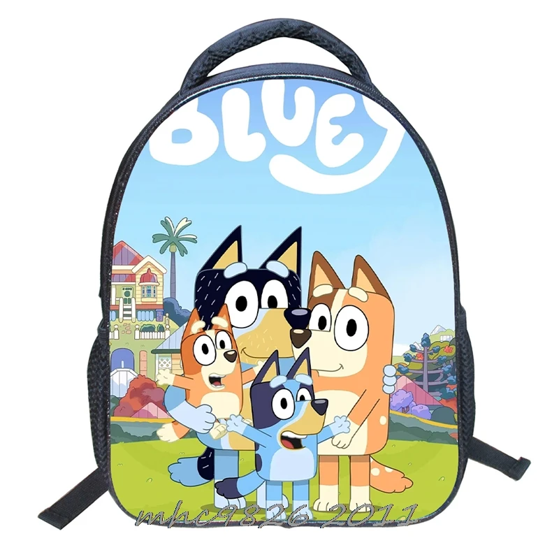 Mochila De bluey de Disney para estudiantes, morral escolar de dibujos  animados, morral escolar de diario, regalo - AliExpress Maletas y bolsas