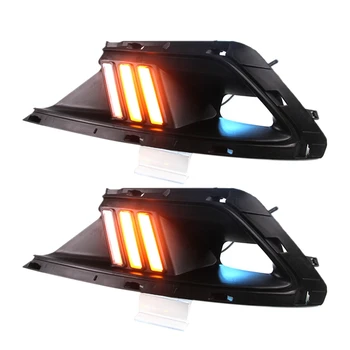 

NEW-2Pcs for Toyota Corolla 2018 Twin Engine Daytime Running Light LED Daytime Running Light