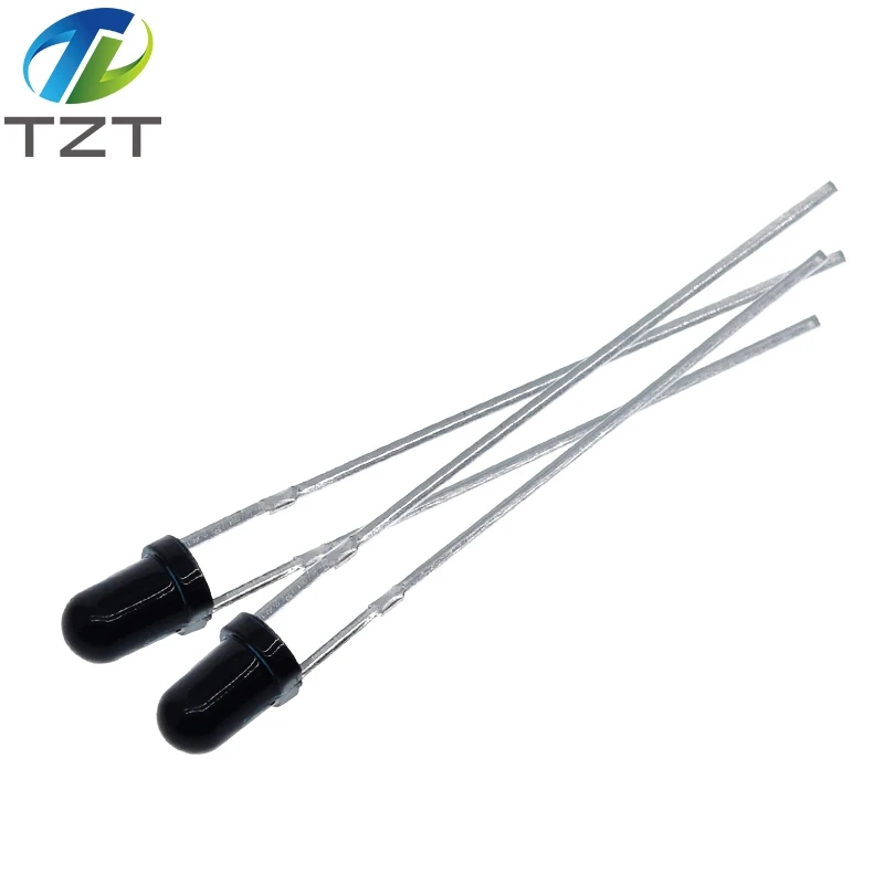 TZT 10/20/50 Stück 3 mm 5 mm 940 nm LEDs Infrarot-Sender und IR-Empfänger LED 301A für Arduino – Detail 5