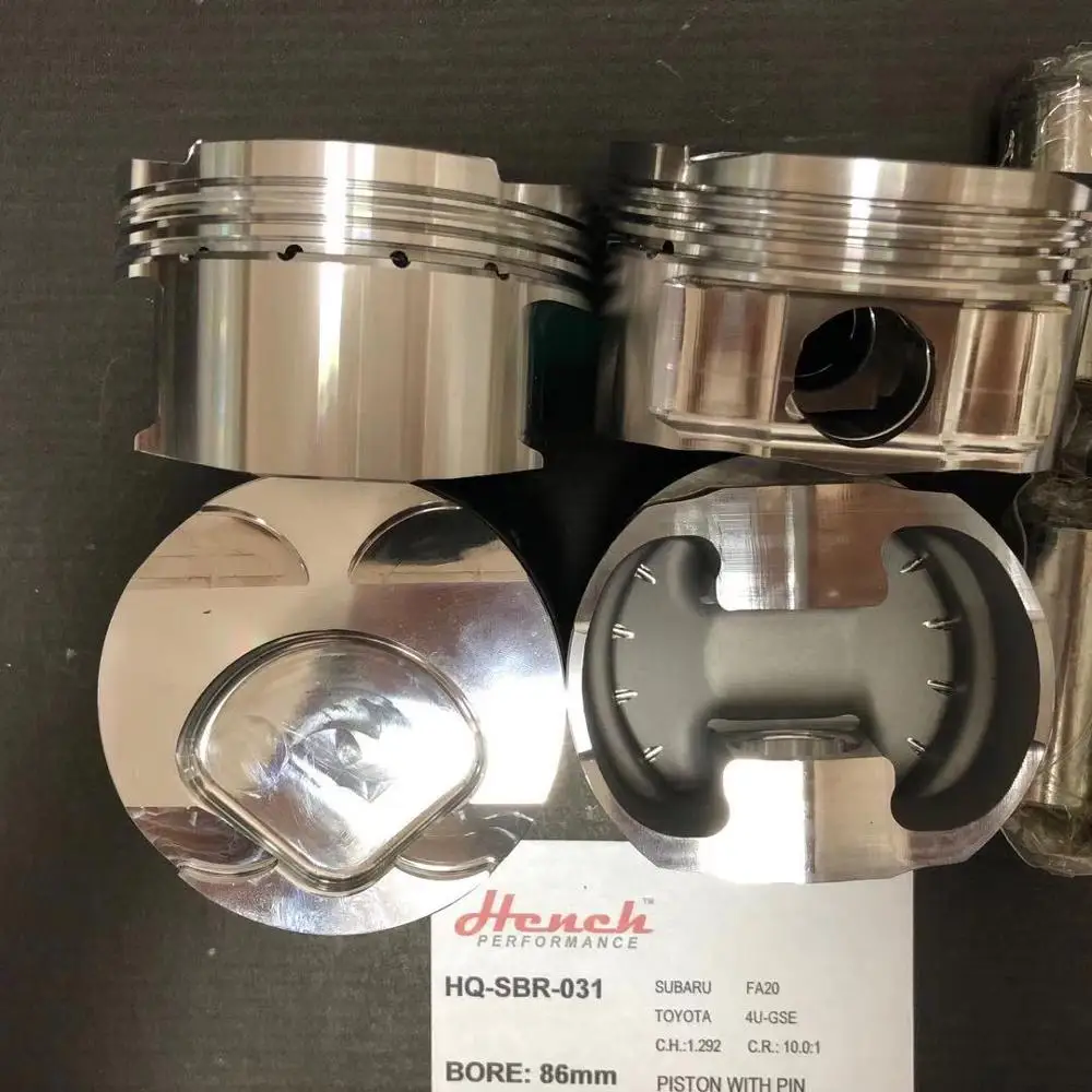 Hp кованые поршни 86 мм CR 10:1 для SUBARU BRZ FA20 FRS TOYOTA GT86 4U-GSE с булавками и кольцами лучшее качество