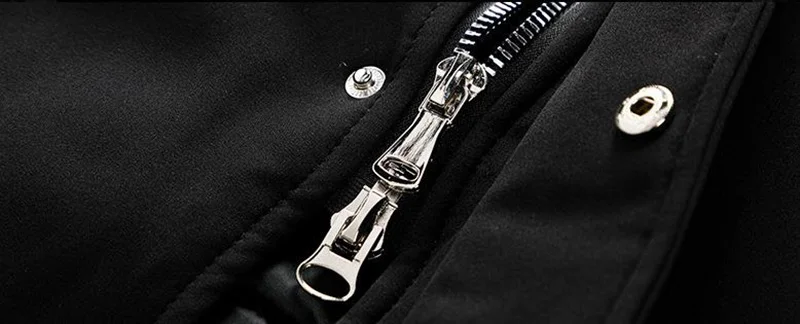 Mcikkny Men's Winter Windbreak Long Jackets Coats With Fur Collar Thermal Parkas For Male Overcoats Size S-XXL (7)