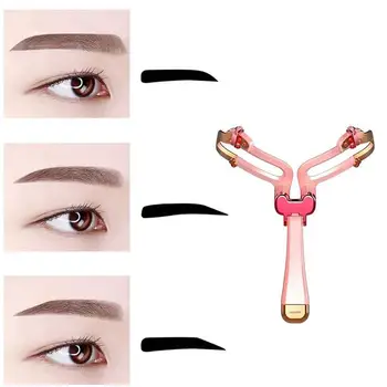 

Reusable Adjustable Eyebrow Shapes Stencil Makeup Model Template Tool Diy Eyebrow Ruler Eyebrow Shaping Template Makeup Tools