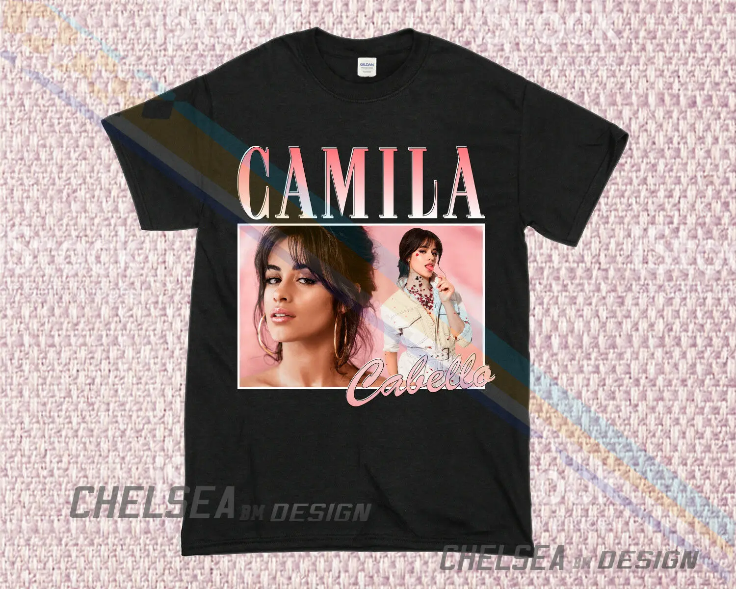 Футболка вдохновленная камилой Cabello винтажная редкая новая коллекция 2019 модная