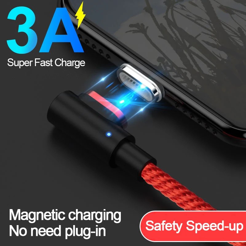 VOXLINK Magnetische Kabel Micro usb Typ C Schnelle Lade Adapter Telefon Microusb Typ-C Magnet Ladeg